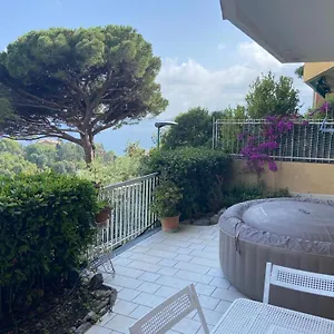 Vista Mare Sul Golfo Del Tigullio Appartamento Rapallo